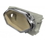 Módulo RJ11 - Novara Champanhe Cromado